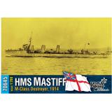 Эсминец HMS Mastiff M-класса, 1914