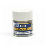 Краска эмалевая "Mr. Color" белая с оттенком, 10 мл