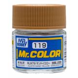 Краска эмалевая "Mr. Color" желтый песок RLM76, 10 мл