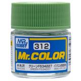 Краска эмалевая "Mr. Color" зеленая FS34227, 10 мл