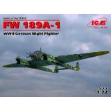 Германский ночной истребитель Fw 189A-1 1:72