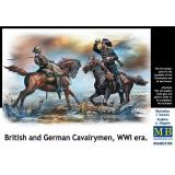 Британские и немецкие кавалеристы, 1 МВ 1:35