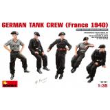 Немецкий танковый экипаж, Франция 1940 1:35