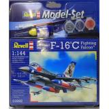 Подарочный набор с самолетом F-16C USAF 1:144