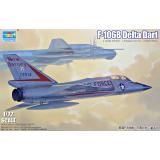 Американский сверхзвуковой истребитель-перехватчик F-106B Delta Dart 1:72