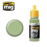 Акриловая краска AMMO A-MIG-0051: Средний светло-зеленый