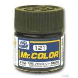 Краска эмалевая "Mr. Color" коричнево-фиолетовая RLM81, 10 мл
