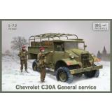 Военный грузовик Chevrolet C30A 1:72