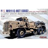 M911 C-HET (8X6) & M747 Полуприцеп для тяжелых грузов 1:35