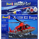 Подарочный набор с вертолетом A-109 K2 Rega 1:72