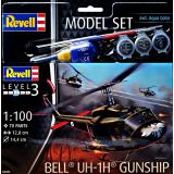 Подарочный набор c моделью вертолета Bell UH-1H "Gunship" 1:100