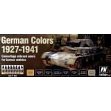 Набор красок "Немецкие цвета, 1927-1941 г.", 8 шт