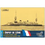 Французский крейсер "Dupuy de Lome", 1895 г. (Полная версия корпуса) 1:350