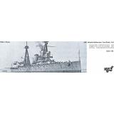 Крейсер "Inflexible", 1914 г. 1:700