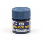 Краска эмалевая "Mr. Color" промежуточная синяя, 10 мл