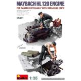 Двигатель Maybach HL 120 для Panzer III/IV с ремонтной бригадой
