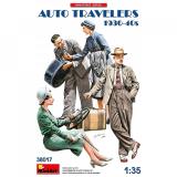 Автомобильные путешественники 1930-40 годы
