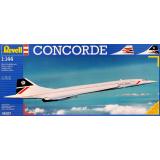 Пассажирский самолет Concorde 1:144