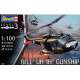 Вертолет Bell UH-1H "Gunship" 1:100