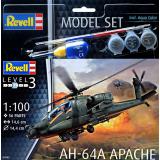 Подарочный набор c моделью вертолета AH-64A "Apache" 1:100