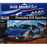 Подарочный набор c моделью автомобиля Porsche 918 Spyder 1:24