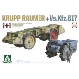 Немецкие минные тральщики KRUPP RAUMER+Vs.Kfz.617