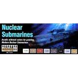 Набор красок: Цвета атомных подводных лодок, 8 шт.