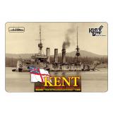 Броненосный крейсер Кент/Kent, 1903 (Корпус по ватерлинию) 1:350