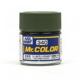 Краска эмалевая "Mr. Color" поле зеленое FS34097, 10 мл