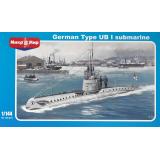 Немецкая подводная лодка типа UB-1 1:144