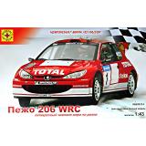 Автомобіль "Пежо 206 WRC" 1:43