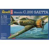 Итальянский истребитель Macchi C200 Saetta 1:72