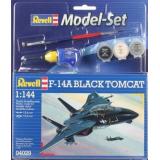 Подарочный набор с самолетом F-14A Tomcat 'Black Bunny' 1:144
