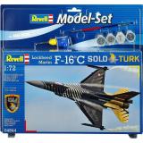Подарочный набор с самолетом F-16 C "Solo Turk" 1:72