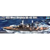 Корабль USS West Virginia BB-48 1941 1:700