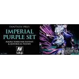 Набор красок Purple Tones Fantasy-Pro, 8 pcs