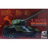 Танк T-34/85 с прозрачной башней (Limited) 1:35