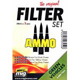 Набор фильтров A-MIG-7452: Зеленая бронетехника