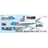 Пассажирский самолет Boeing 747-400 Air Force One 1:144