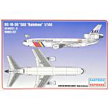 Пассажирский самолет DC-10-30 авиакомпании "SAS" Rainbow" 1:144