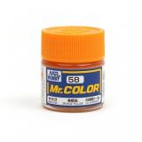 Краска эмалевая "Mr. Color" оранжево-желтая, 10 мл