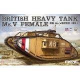 Британский тяжелый танк Mk.V "Female" 1:35