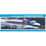 Американская атомная подводная лодка "Джордж Вашингтон" (SSBN-598) 1:350