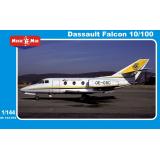 Самолет Dassault Falcon-10/100 1:144