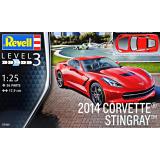 Автомобиль 2014 Corvette Stingray C7 1:25