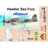 Истребитель Hawker Sea Fury T61, Пакистан 1:48