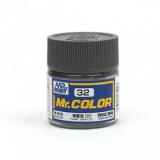 Краска эмалевая "Mr. Color" темно-серая (2) флот США, 10 мл
