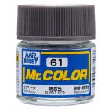 Краска эмалевая "Mr. Color" сожженное железо, 10 мл