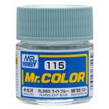Краска эмалевая "Mr. Color" светло-голубая RLM65, 10 мл