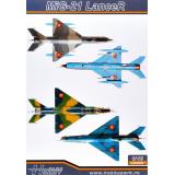 Декаль для самолета МиГ-21 "LanceR" (RoAF) 1:48